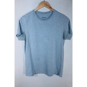 Balibaris Men's Small Blue Short Sleeve Crew Neck Casual T-Shirt